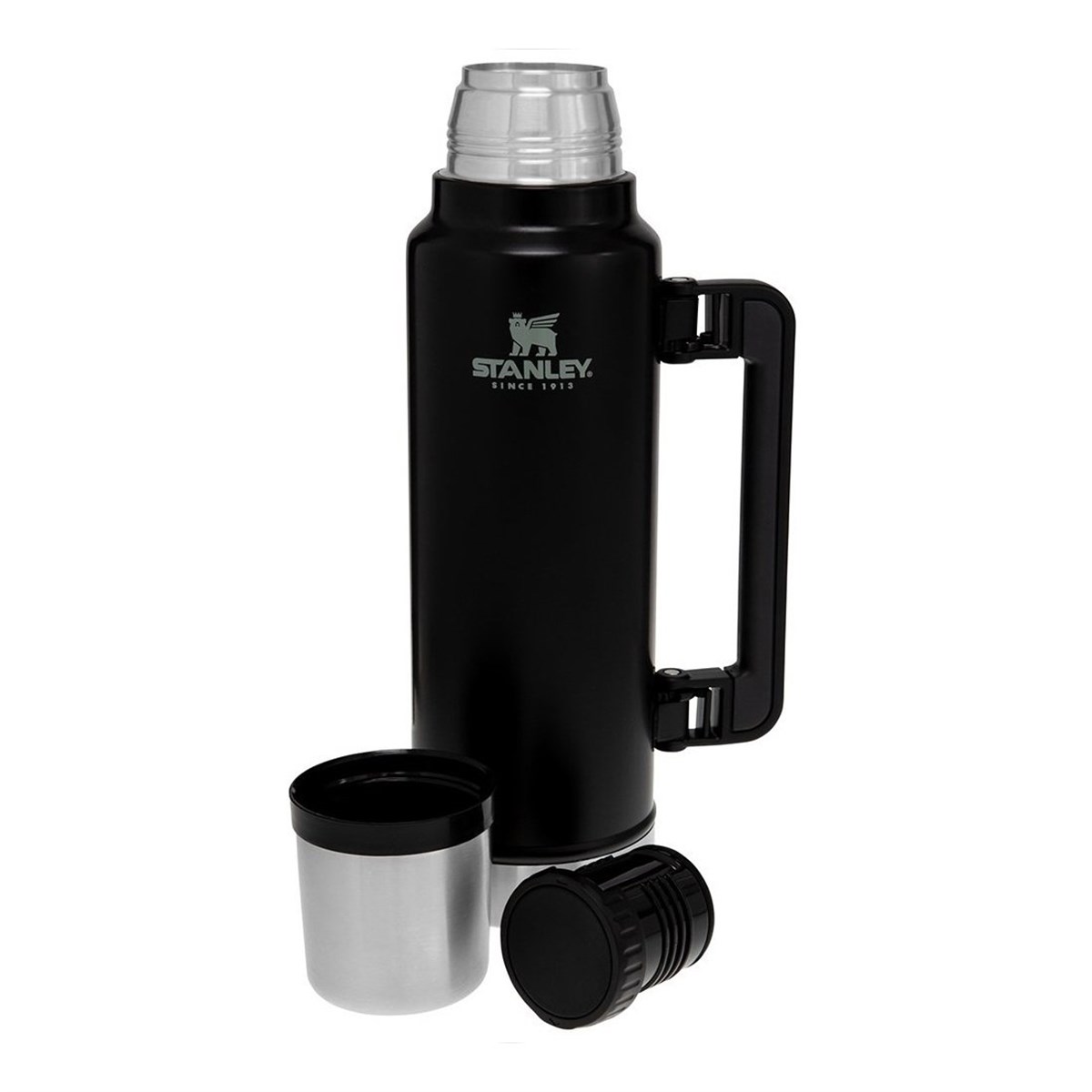Stanley Classic Vakumlu 1.4 lt Siyah Çelik Termos