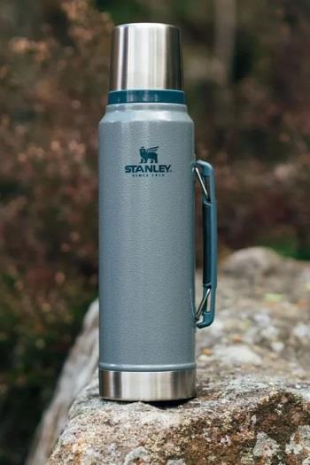 Stanley Klasik Vakumlu Paslanmaz Çelik Termos 1 Lt - Hammertone Ice