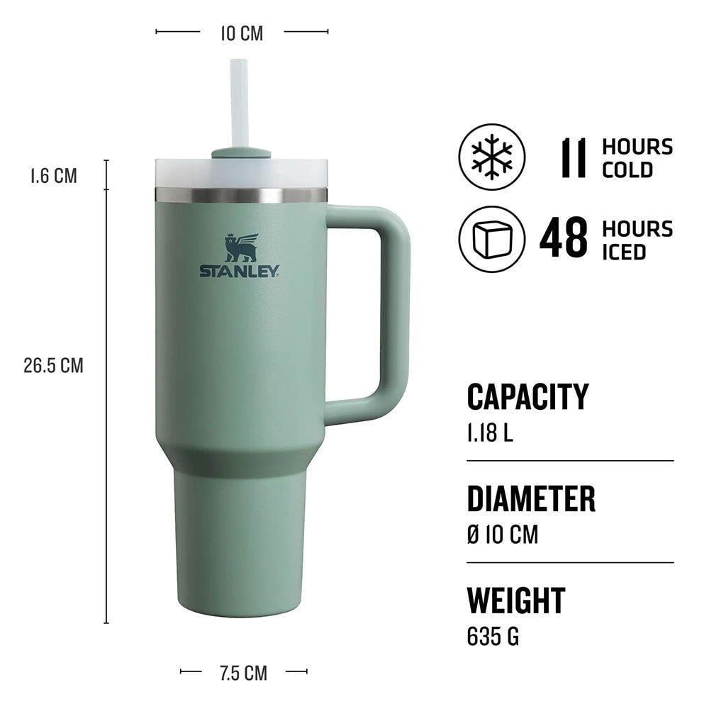 Stanley Quencher Pipetli Termos Bardak 1.18 Lt - Shale