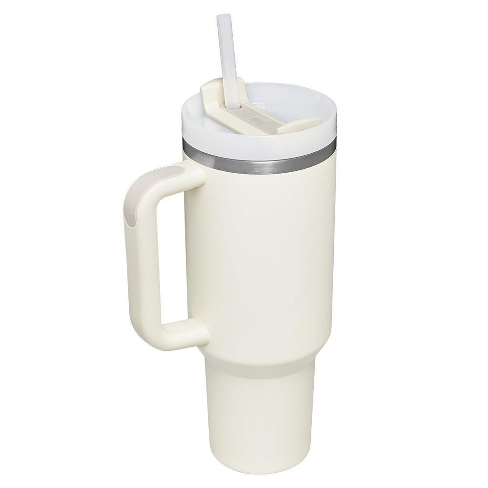 Stanley Quencher Pipetli Termos Bardak 1.18 Lt - Cream Tonal