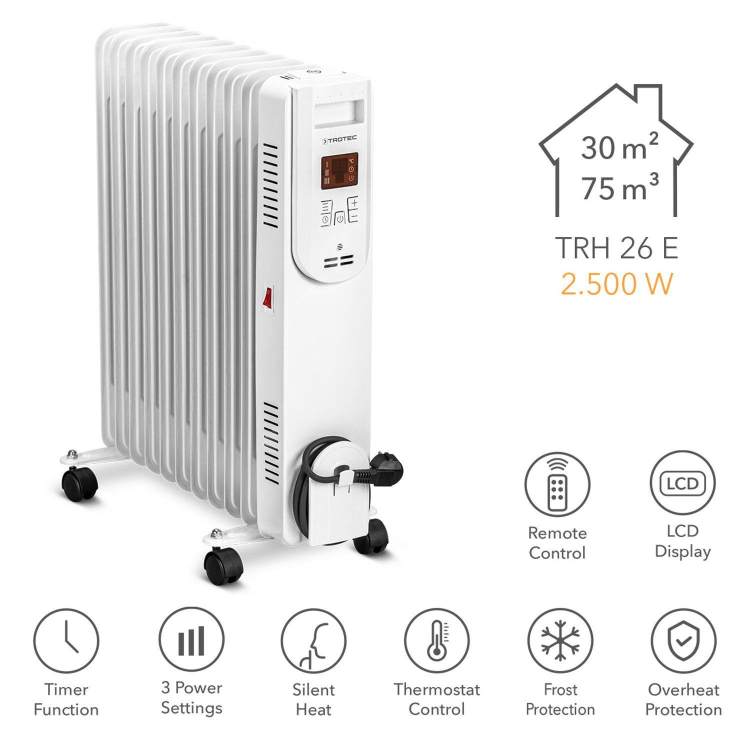 Trotec Yağlı Radyatör TRH 26 E