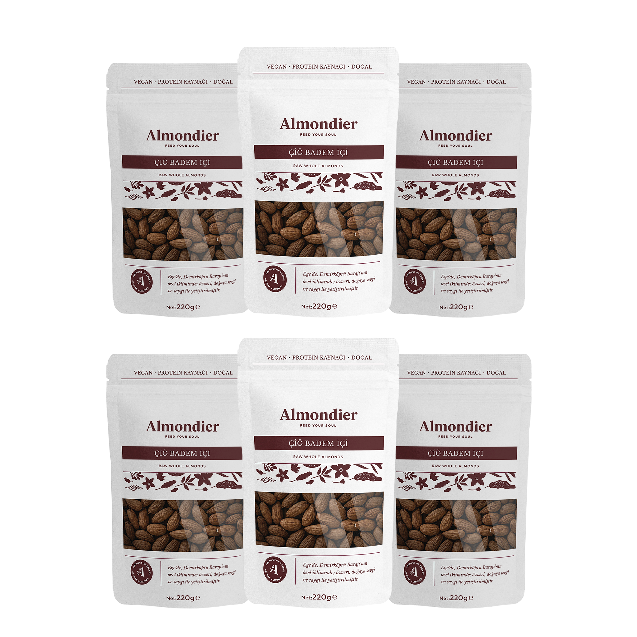 Almondier Avantaj Paketi, 6 Adet 220gr