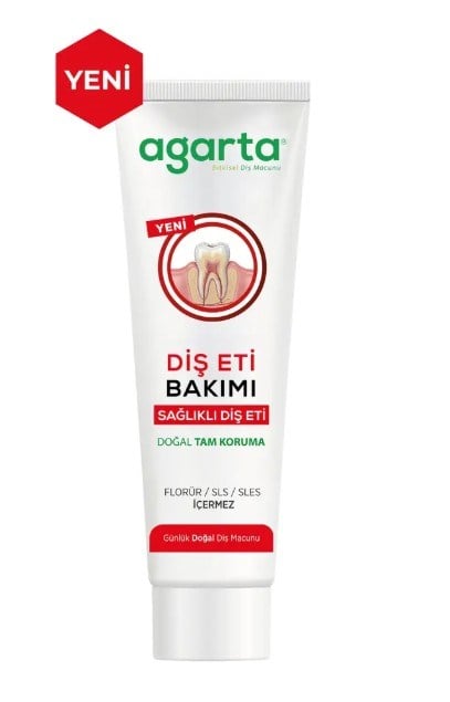 Agarta Doğal Diş Eti Bakımı Plak Karşıtı Diş Macunu 90 Ml