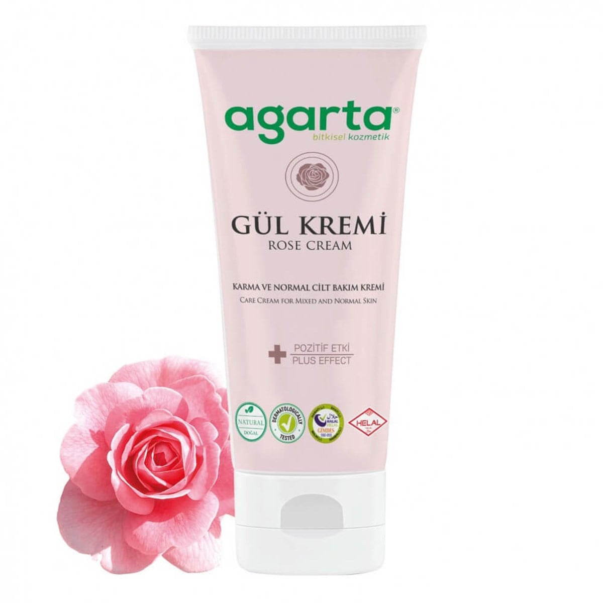 AGARTA Doğal Gül Kremi - 75 ML