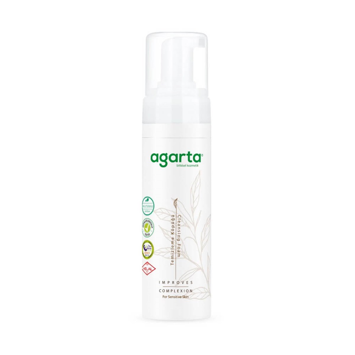 AGARTA Doğal Yüz Temizleme Köpüğü - 225 ml