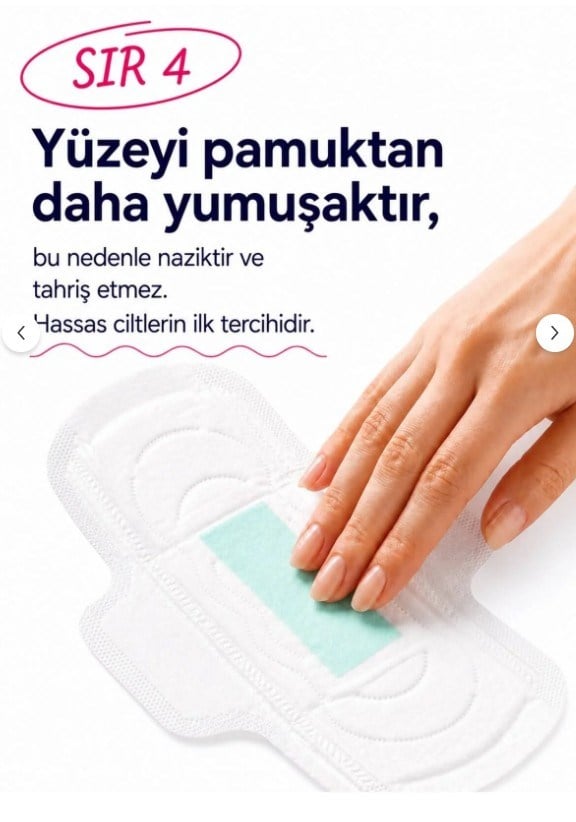 Angels Secret Aktif Oksijen ve Negatif İyon Gece Pedi