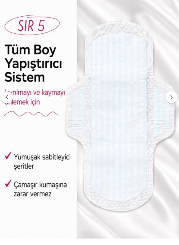 Angels secret Gece Süper Emici Ultra İnce Anyonlu Hijyenik Ped 4lü