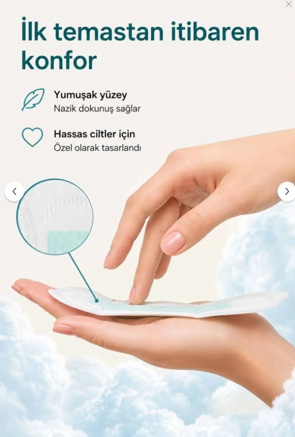 Angels secret Günlük Ultra İnce pamuksu Anyonlu Hijyenik Ped