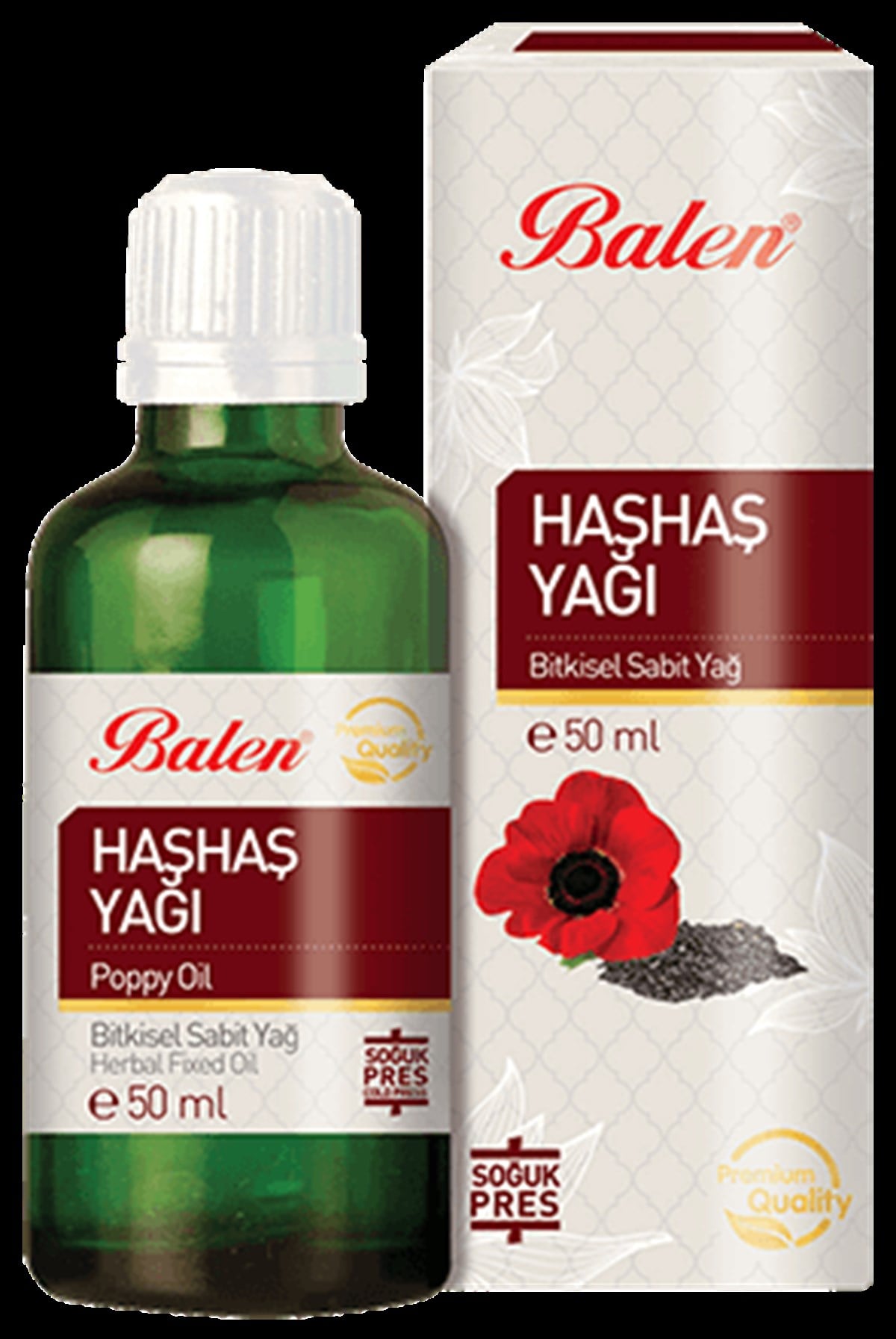 Balen Haşhaş Yağı 50ML