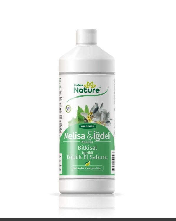 Faber Naturex Melisa & İğde Kokulu Köpük El Sabunu 1 LT