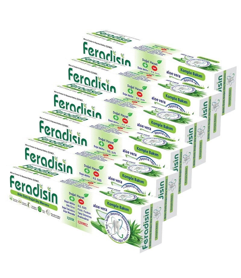 Feradisin Aloe Vera Diş Macunu - 5 Adet