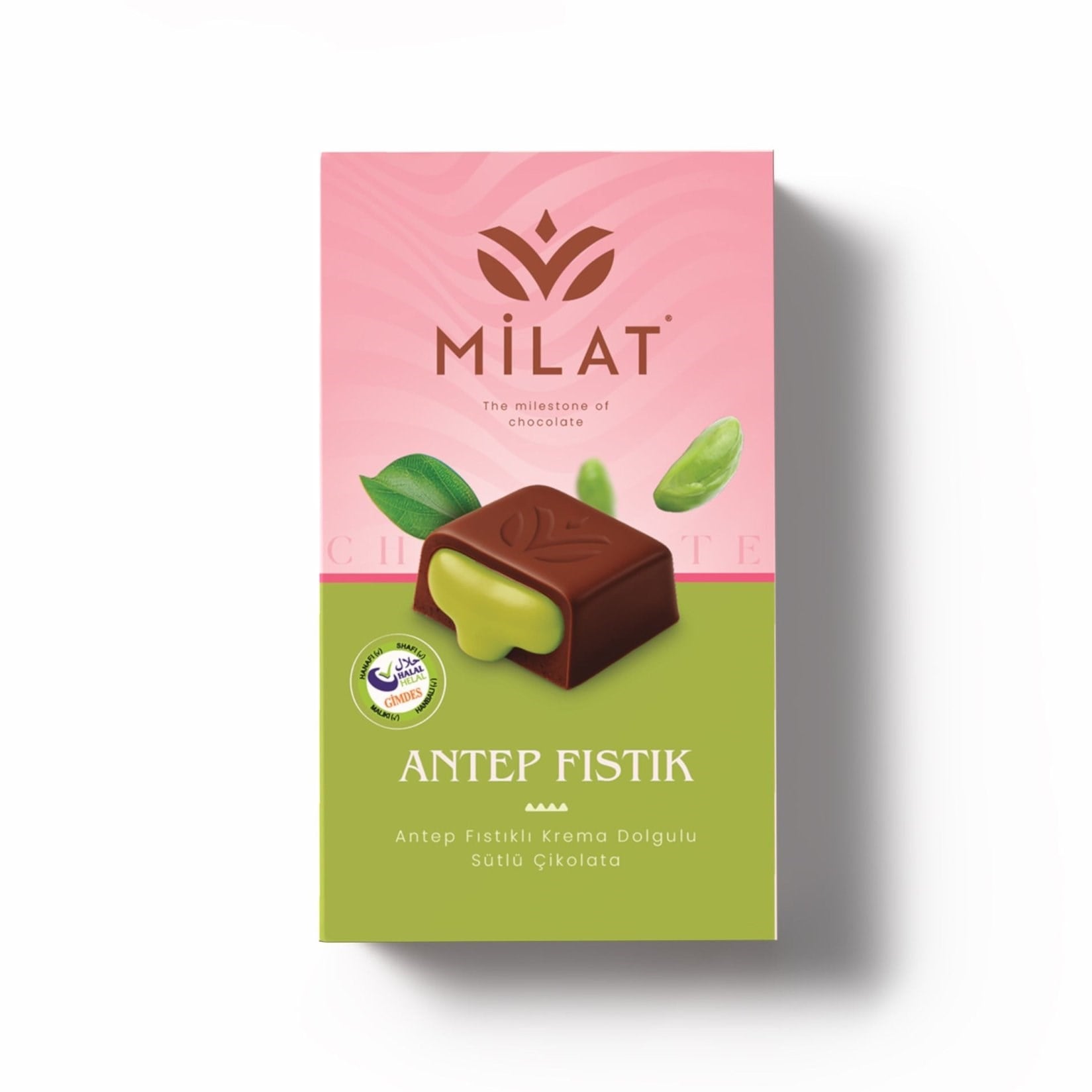 Milat Fıstık Dolgulu Çikolata 60 g