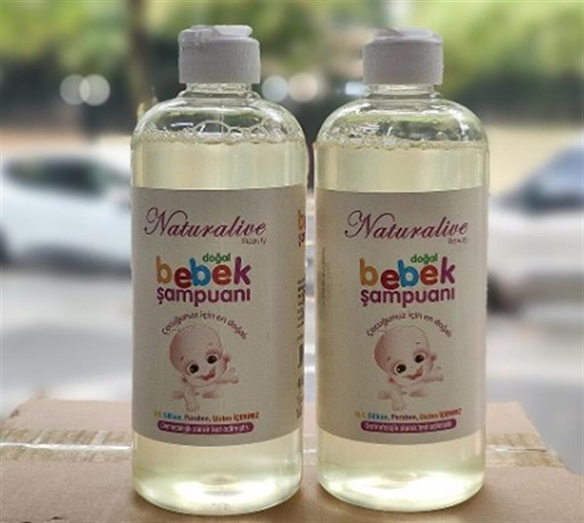 Naturalive Doğal Bebek Şampuanı 500ml * 2 Adet