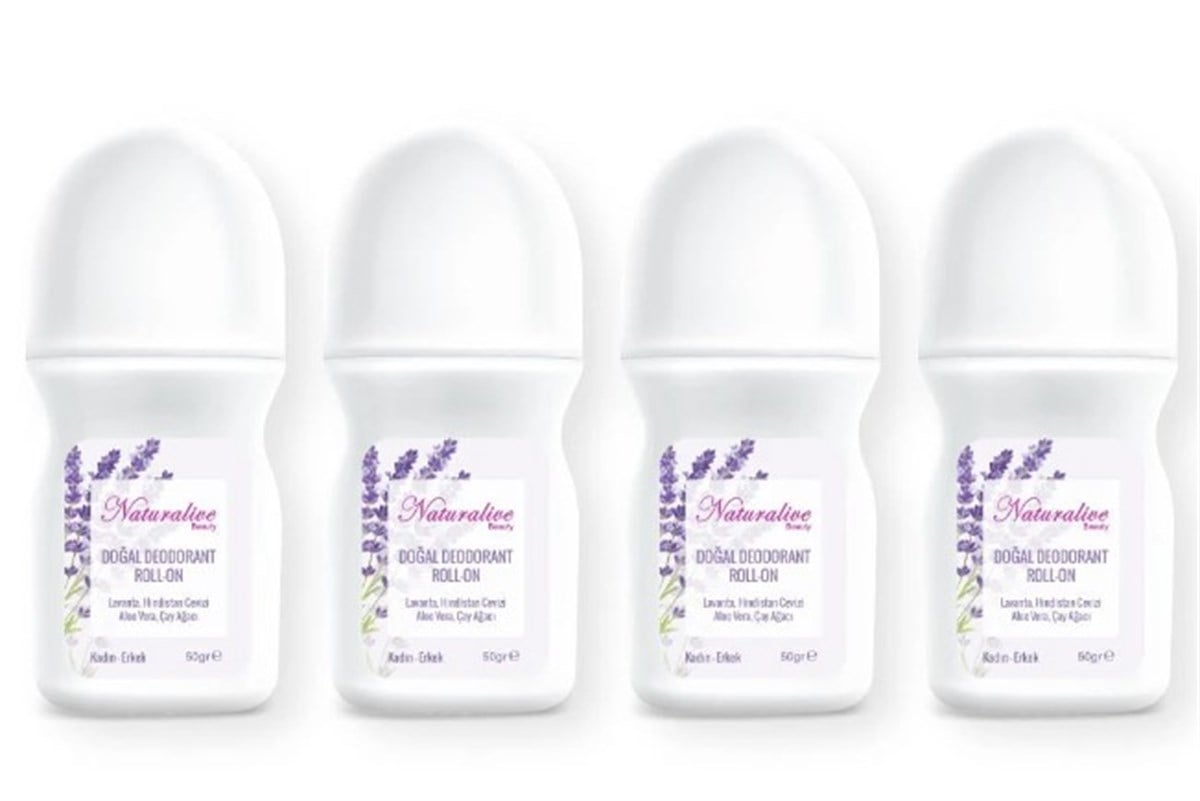 Naturalive Doğal Deodorant Roll-on (4 adet)