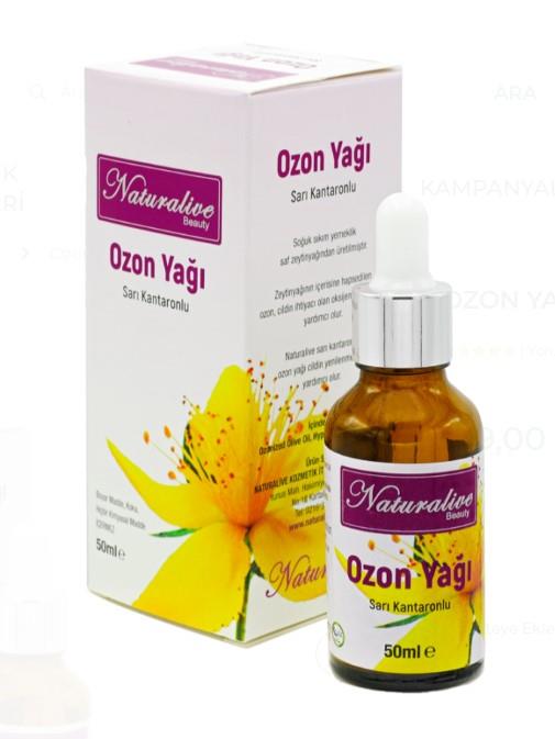 Naturalive Ozon Yağı Sarıkantaronlu 50 ml