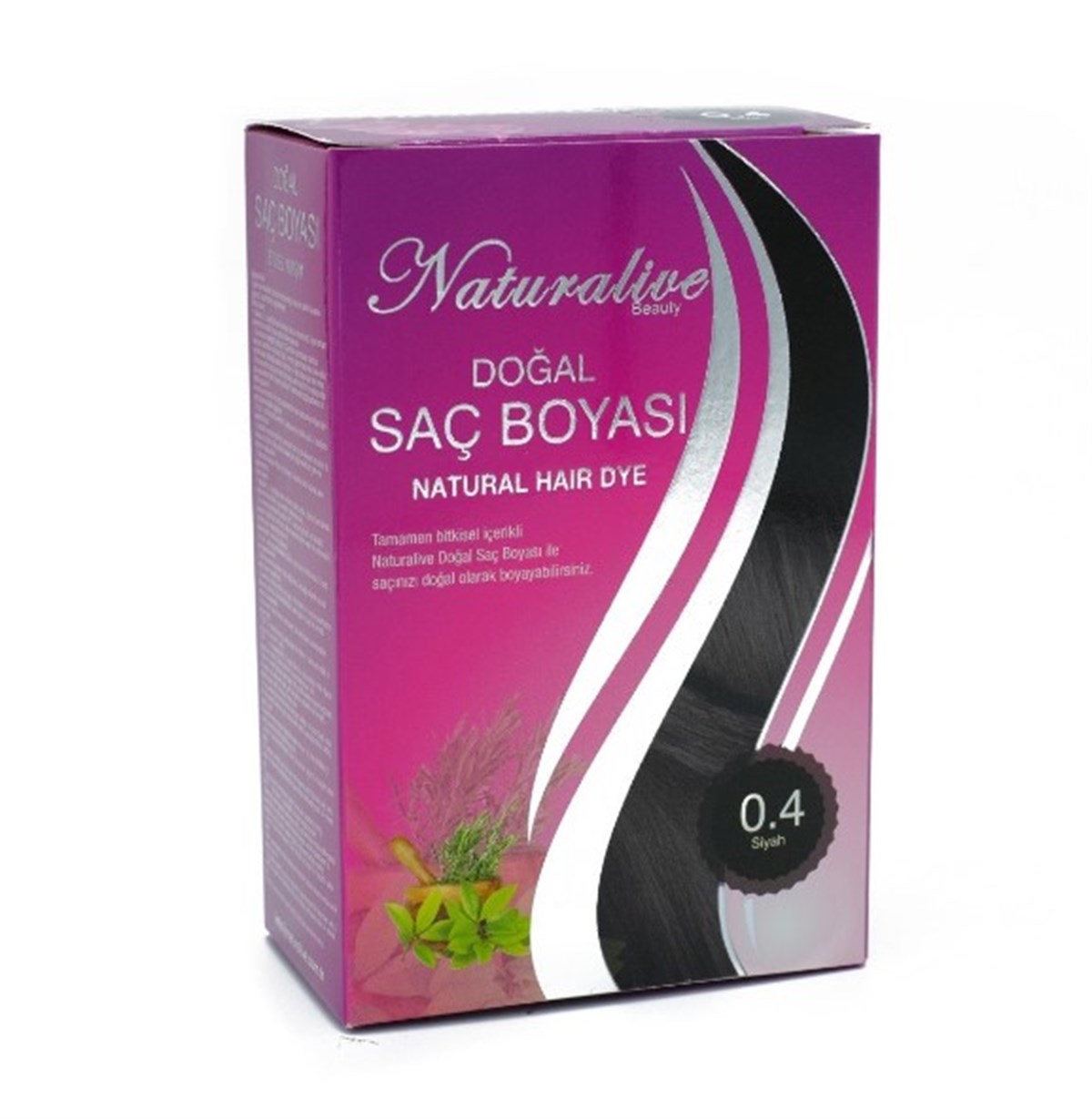 Naturalive Siyah Saç Boyası