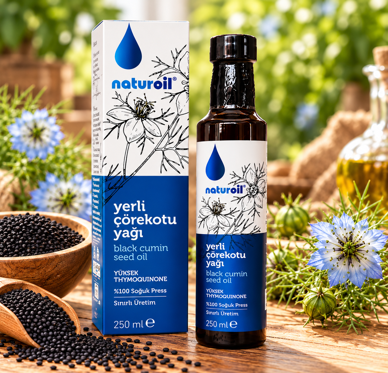 Naturoil Yerli Çörek Otu Yağı 250 ml