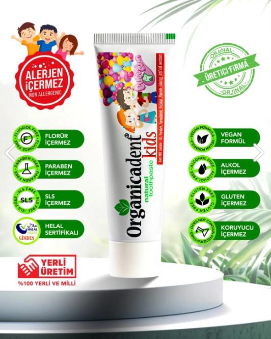 Organicadent Doğal Çocuk Diş Macunu 70 GR