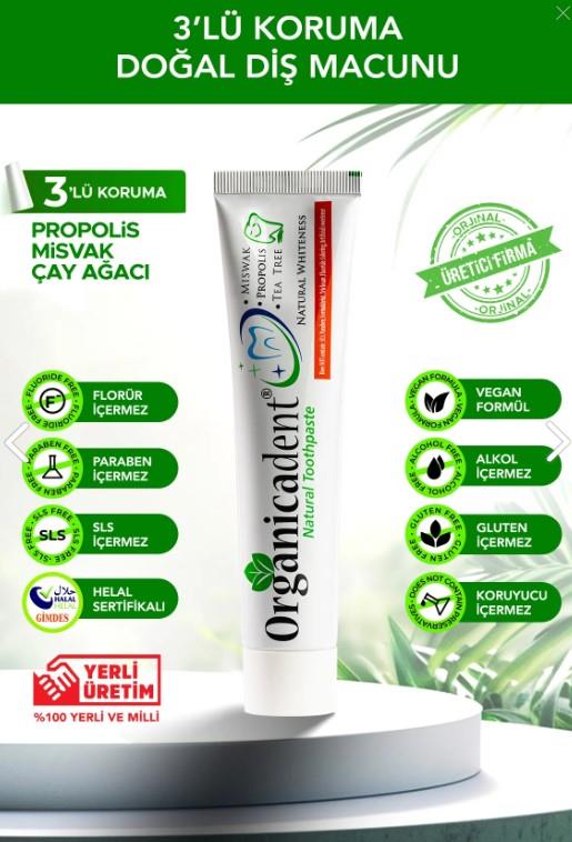 Organicadent Doğal Diş Macunu 105 gr