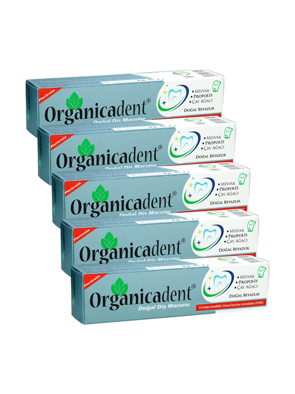 Organicadent Doğal Diş Macunu 3'lü Set