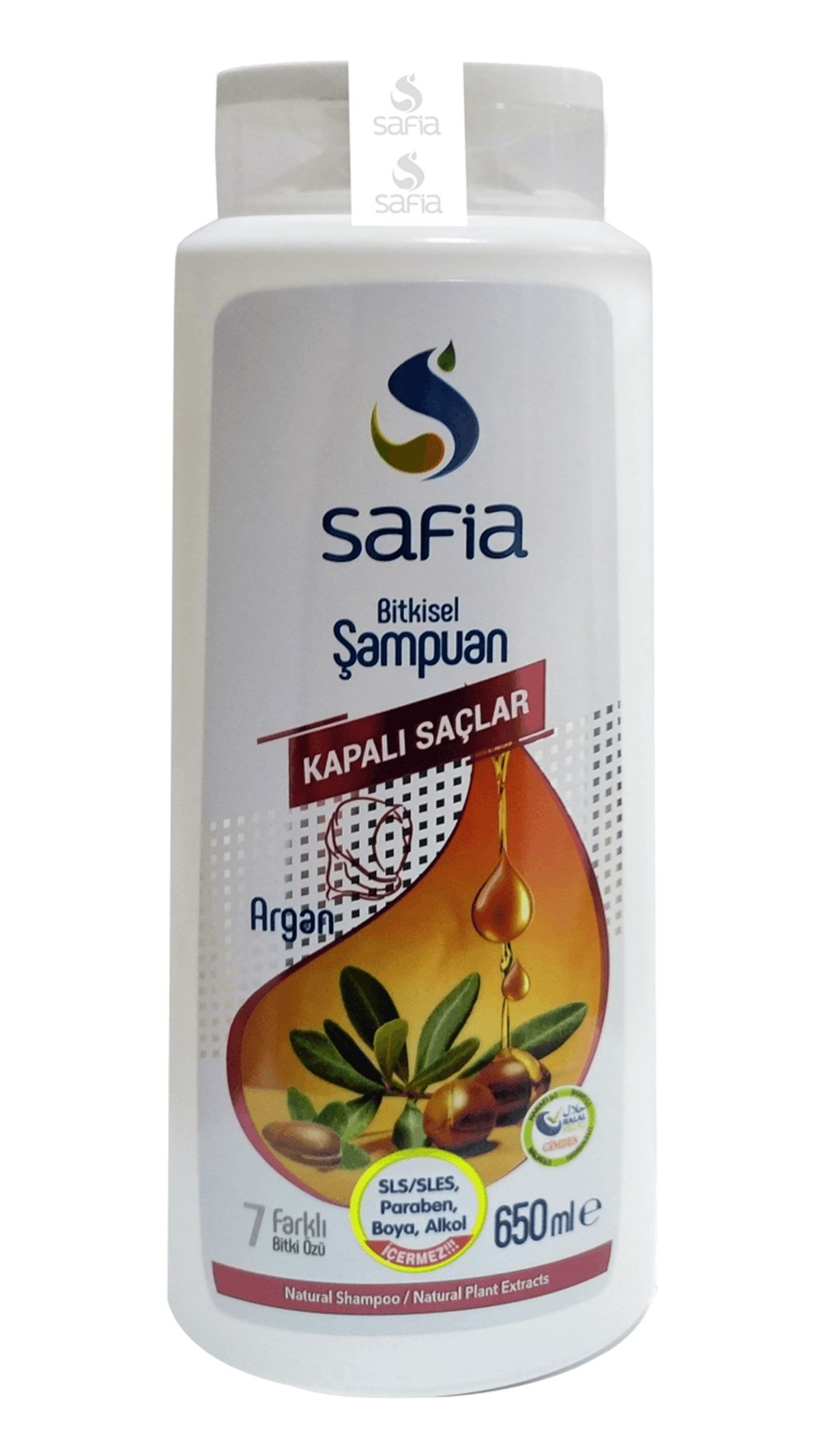 SAFİA Argan Bitkisel Şampuan 