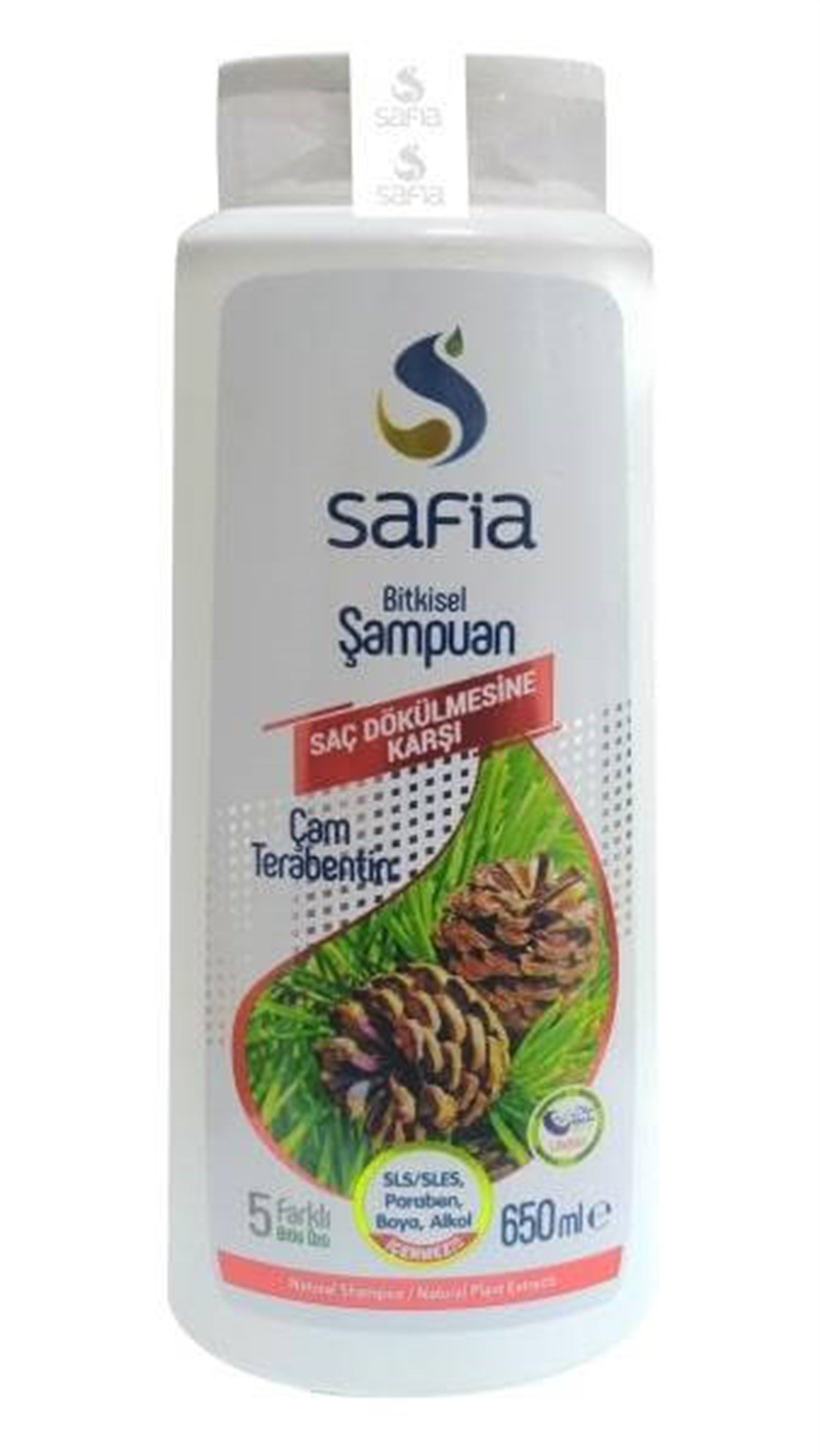 SAFİA Çam Terabentin Bitkisel Şampuan 