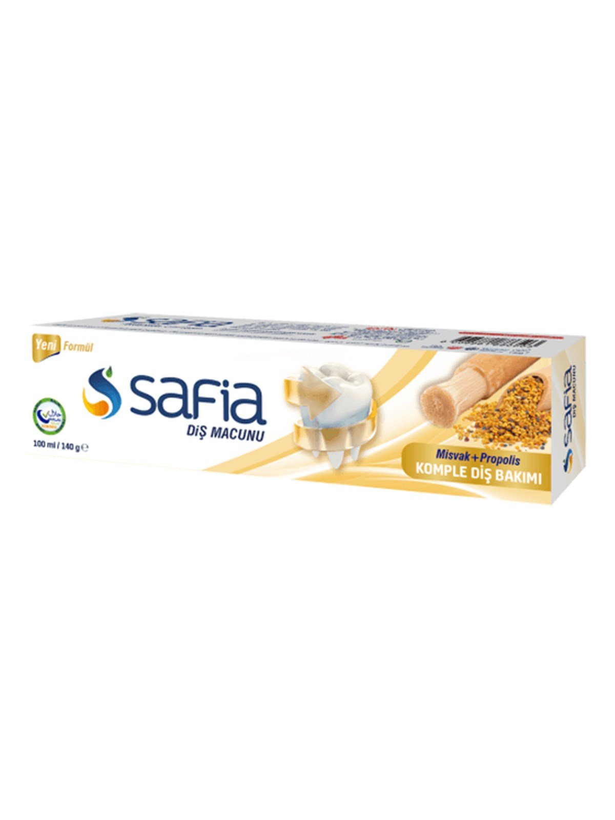 Safia Diş Macunu Misvak ve Propolisli 140 GR