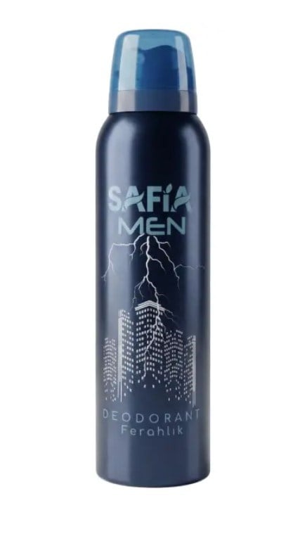 Safia Doğal Erkek Deodorant Ferahlık 150 Ml