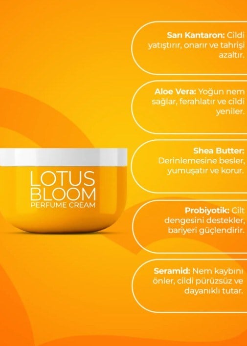 SOBE Parfümlü Krem Lotus Bloom 250ml
