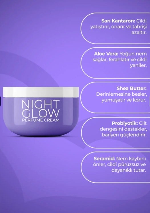 SOBE Parfümlü Krem Night Glow 250ml
