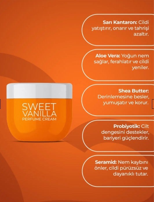 SOBE Parfümlü Krem Sweet Vanilla 20ml