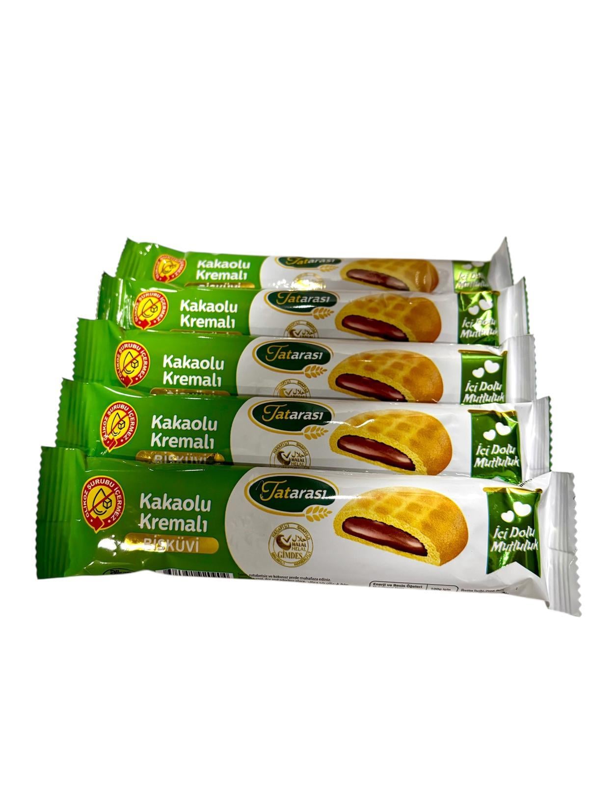 TATARASI KAKAOLU KREMALI BİSKÜVİ 40 GR*5li Set