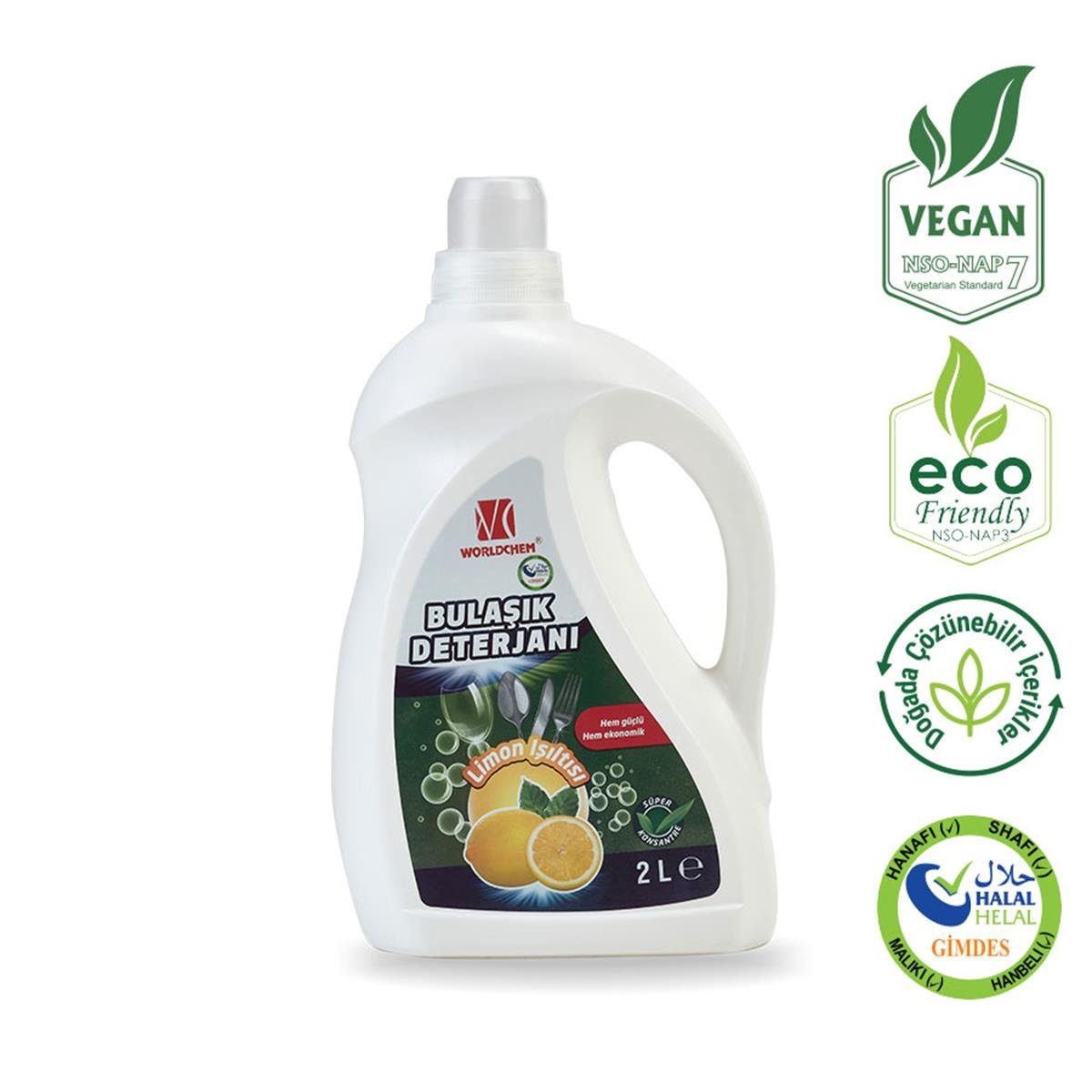 Worldchem Elde Bulaşık Deterjan 2LT
