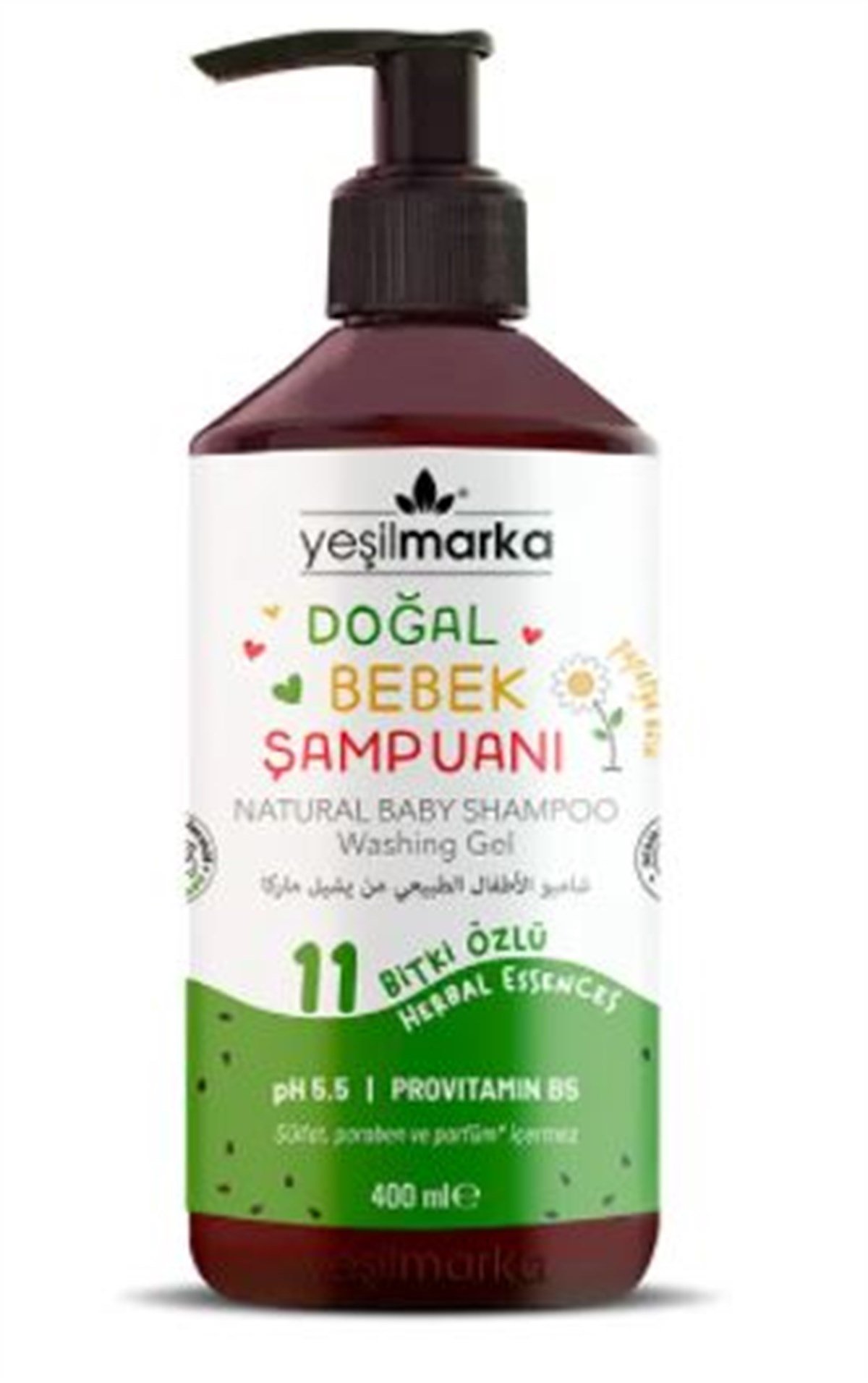 Yeşilmarka Doğal Bebek Şampuanı – Karpuz