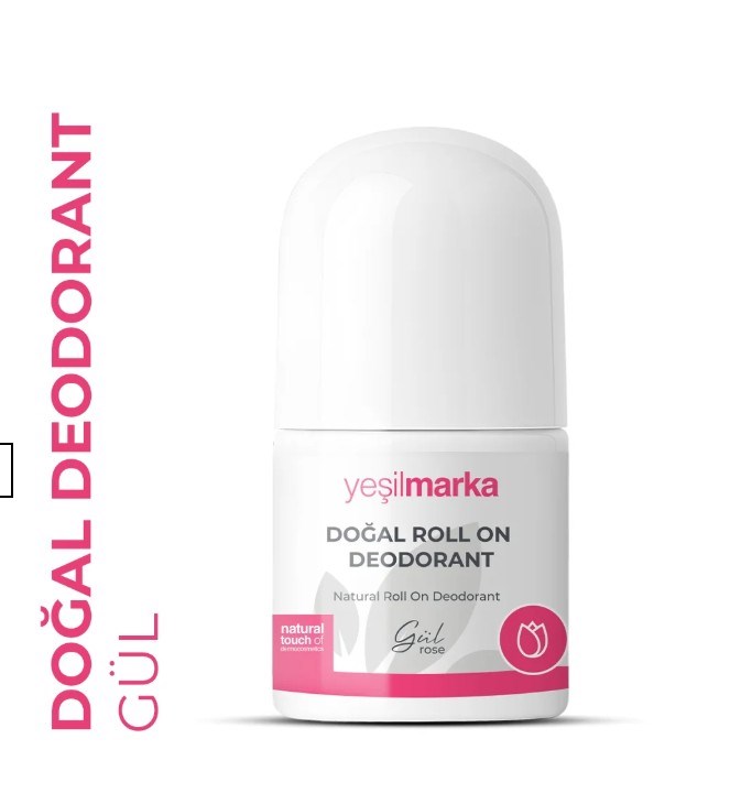 Yeşilmarka Doğal Deodorant - Gül Kokulu 50ml