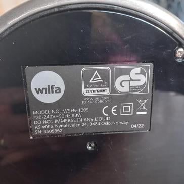 2. El Wilfa - Uniform 58mm Flat Dişli Kahve Öğütücü - Gümüş - WSFB-100S