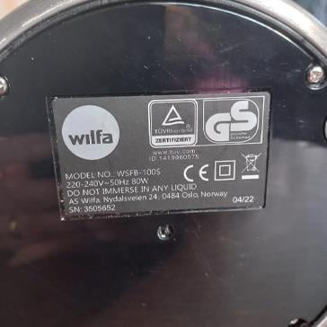 2. El Wilfa - Uniform 58mm Flat Dişli Kahve Öğütücü - Gümüş - WSFB-100S