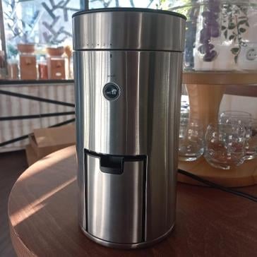 2. El Wilfa - Uniform 58mm Flat Dişli Kahve Öğütücü - Gümüş - WSFB-100S