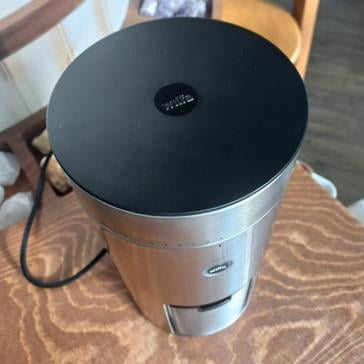 2. El Wilfa - Uniform 58mm Flat Dişli Kahve Öğütücü - Gümüş - WSFB-100S