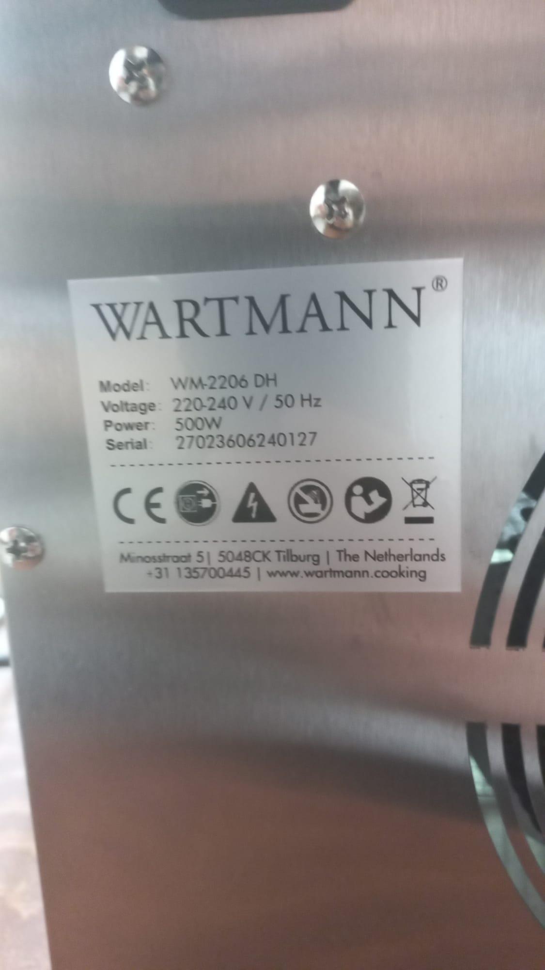 2. El Wartmann Paslanmaz Çelik Meyve Ve Sebze Kurutma Makinesi - WM-2206 DH