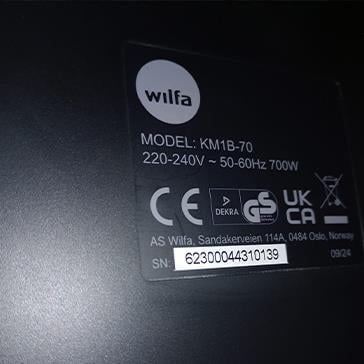 2. El Wilfa - Probaker 7 LT Stand Mikser - KM1B-70