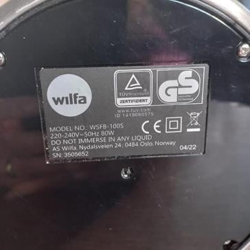 2. El Wilfa - Uniform 58mm Flat Dişli Kahve Öğütücü - Gümüş - WSFB-100S