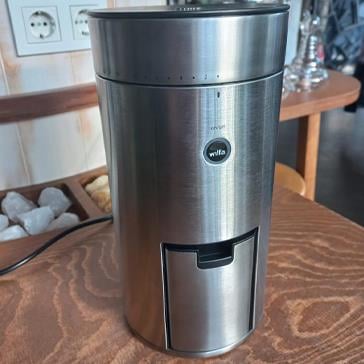 2. El Wilfa - Uniform 58mm Flat Dişli Kahve Öğütücü - Gümüş - WSFB-100S