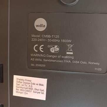 2. Wilfa - Performance Termoslu Filtre Kahve Makinesi 1,800W 1.25 Lt. - CM9B-T125