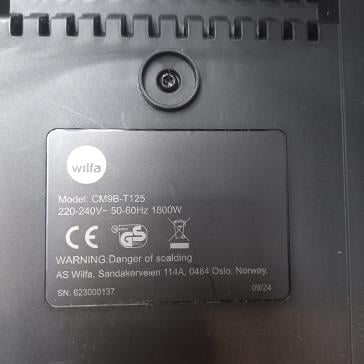 2.El Wilfa - Performance Termoslu Filtre Kahve Makinesi 1,800W 1.25 Lt. - CM9B-T125