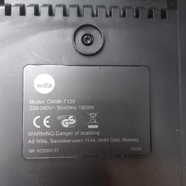 2.El Wilfa - Performance Termoslu Filtre Kahve Makinesi 1,800W 1.25 Lt. - CM9B-T125