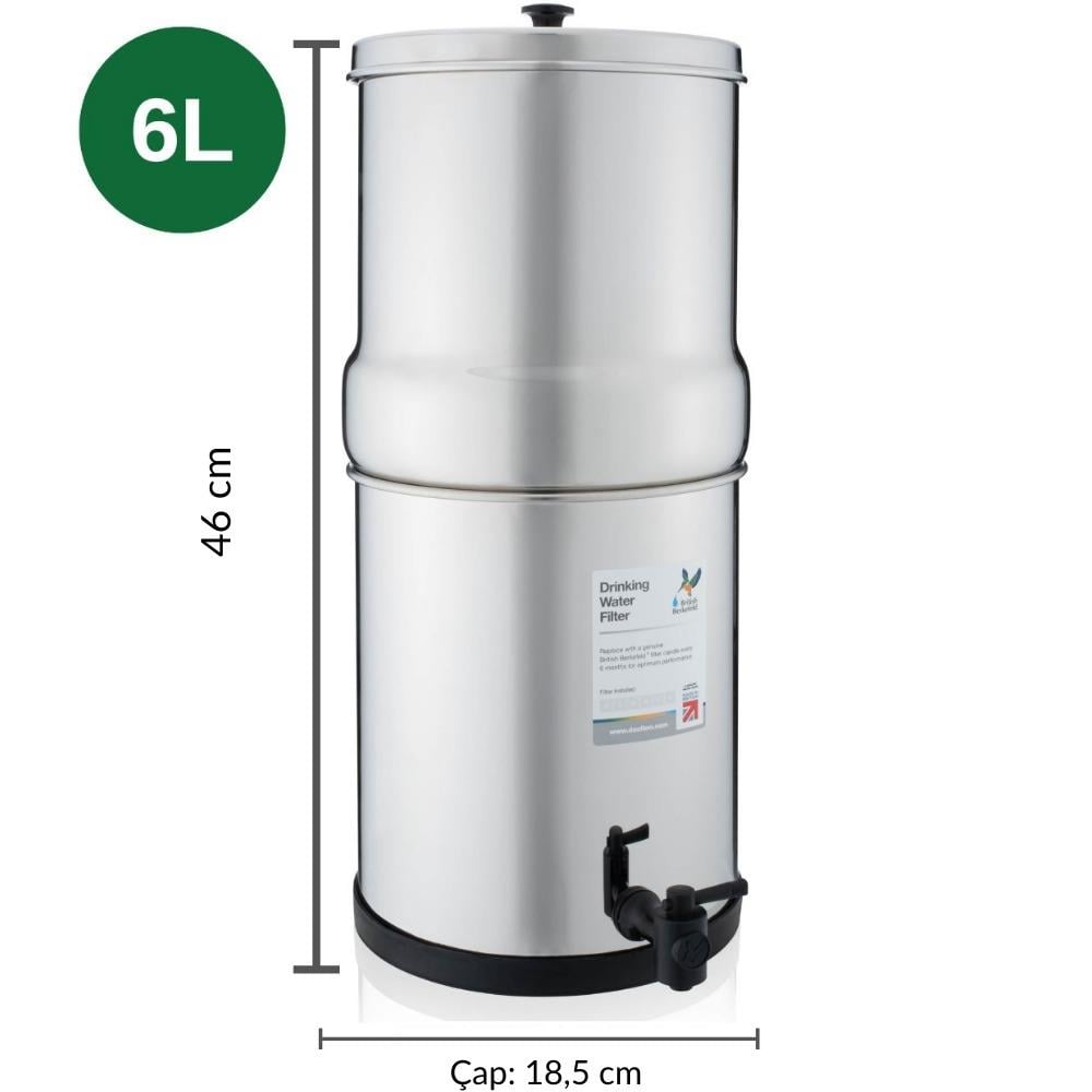 British Berkefeld 6 Lt Portatif Su Arıtma Cihazı
