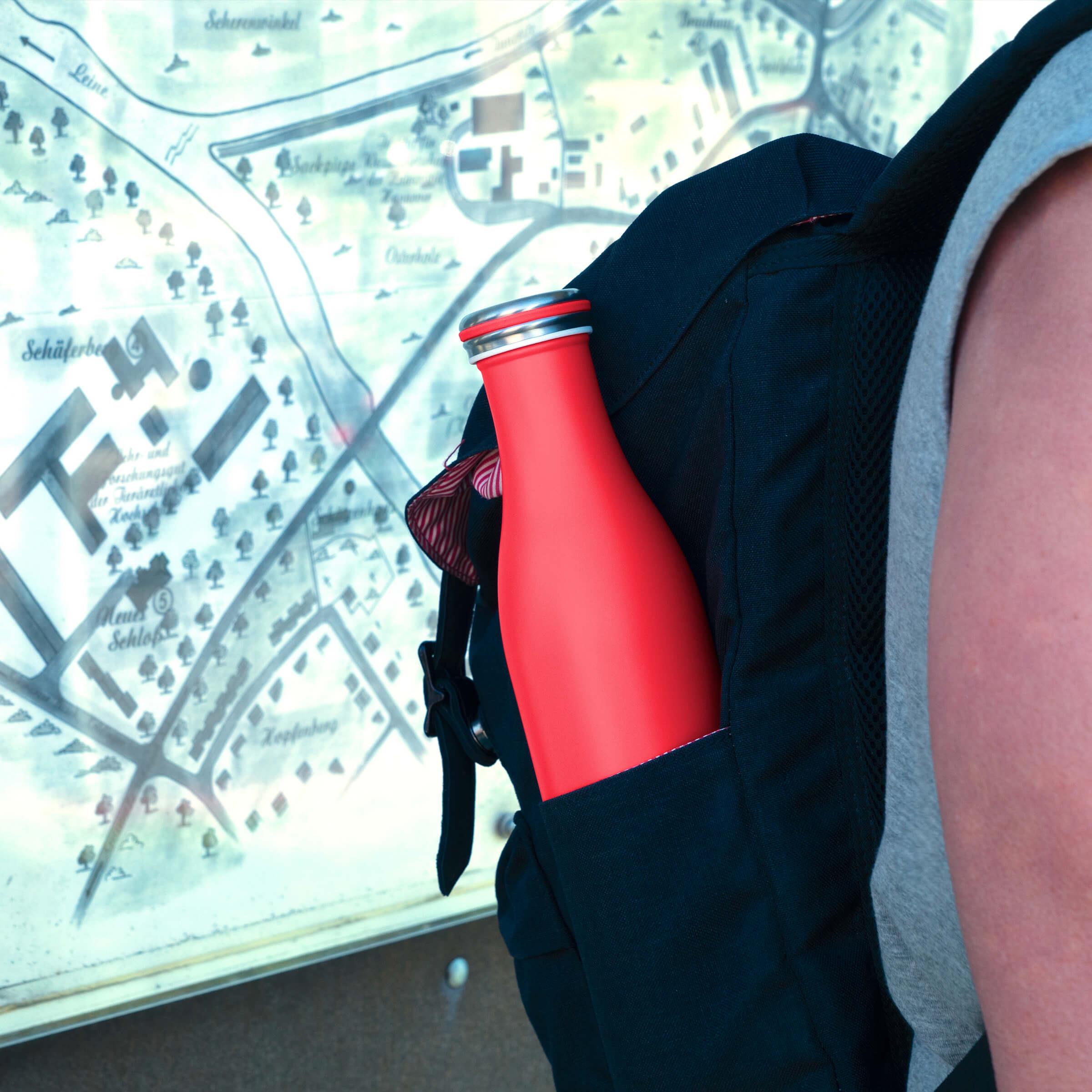 Lurch - 500 ml Mercan Pembe, Paslanmaz Çelik Termos - Çift Cidarlı, Sızdırmaz - 240934