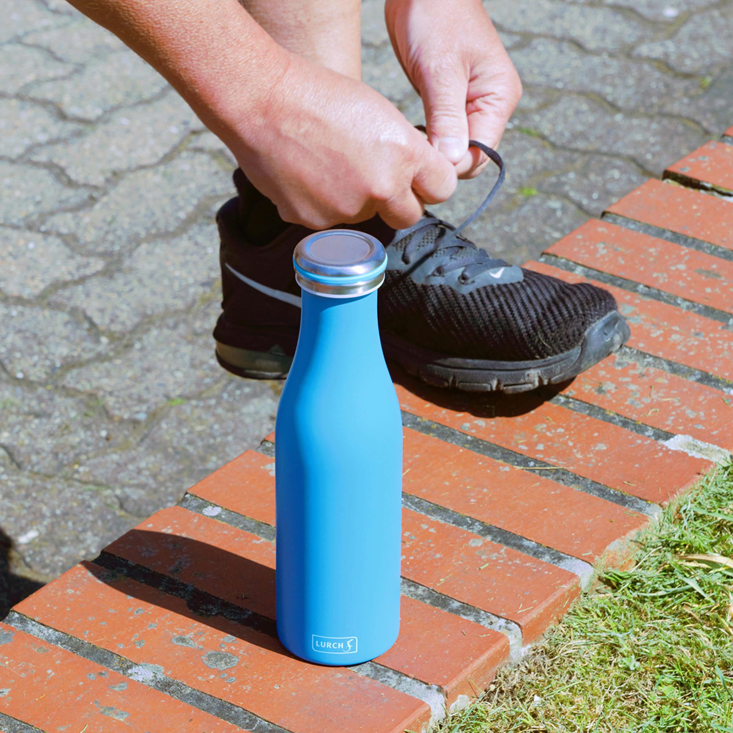 Lurch - 500 ml Okyanus Mavi, Paslanmaz Çelik Termos - Çift Cidarlı, Sızdırmaz - 240855