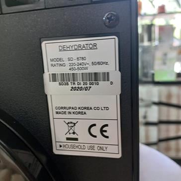 Tribest - Sedona Express 25 Lt. Meyve Ve Sebze Kurutma Makinesi - SDE-S6780-F